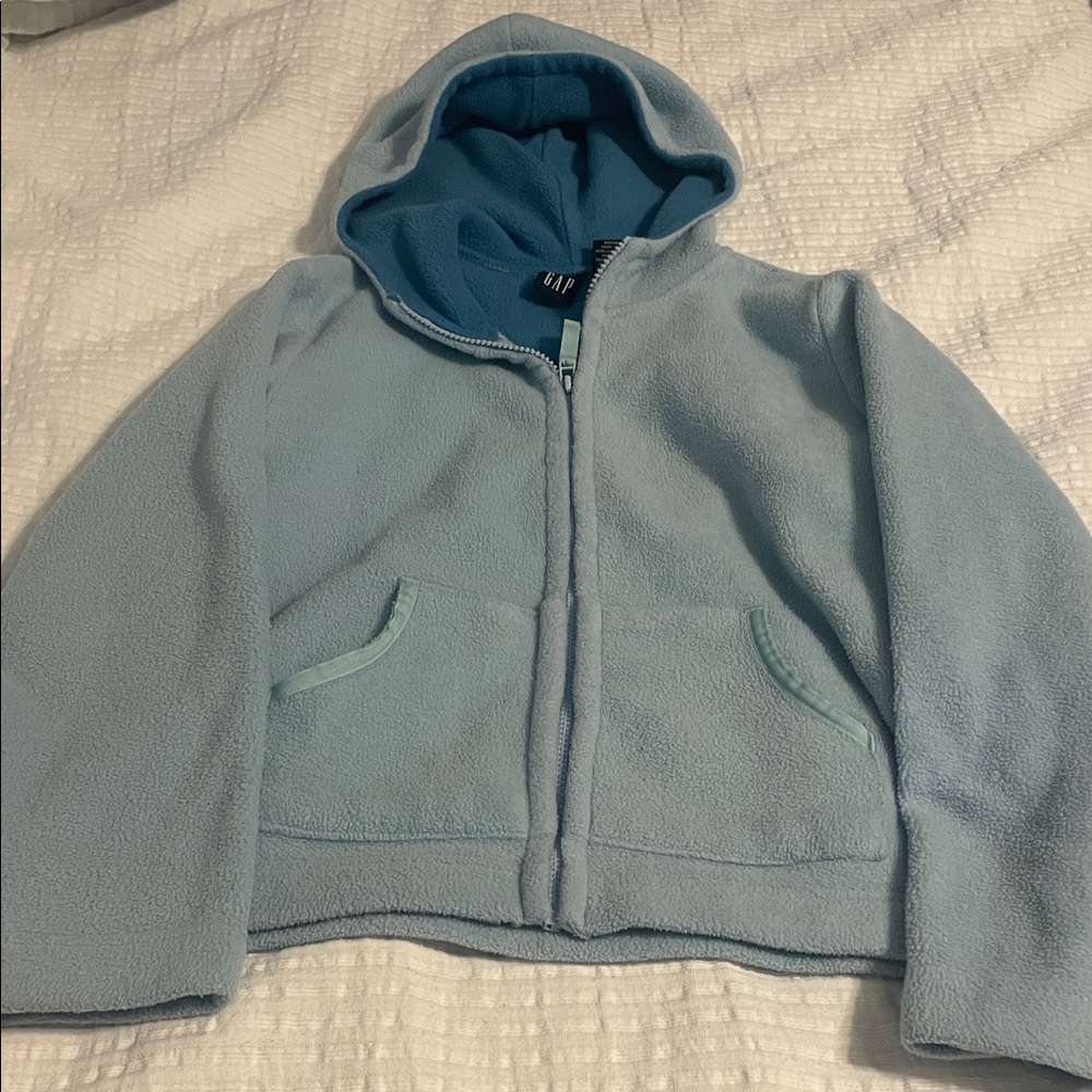 GAP Light Blue Fleece Jacket
